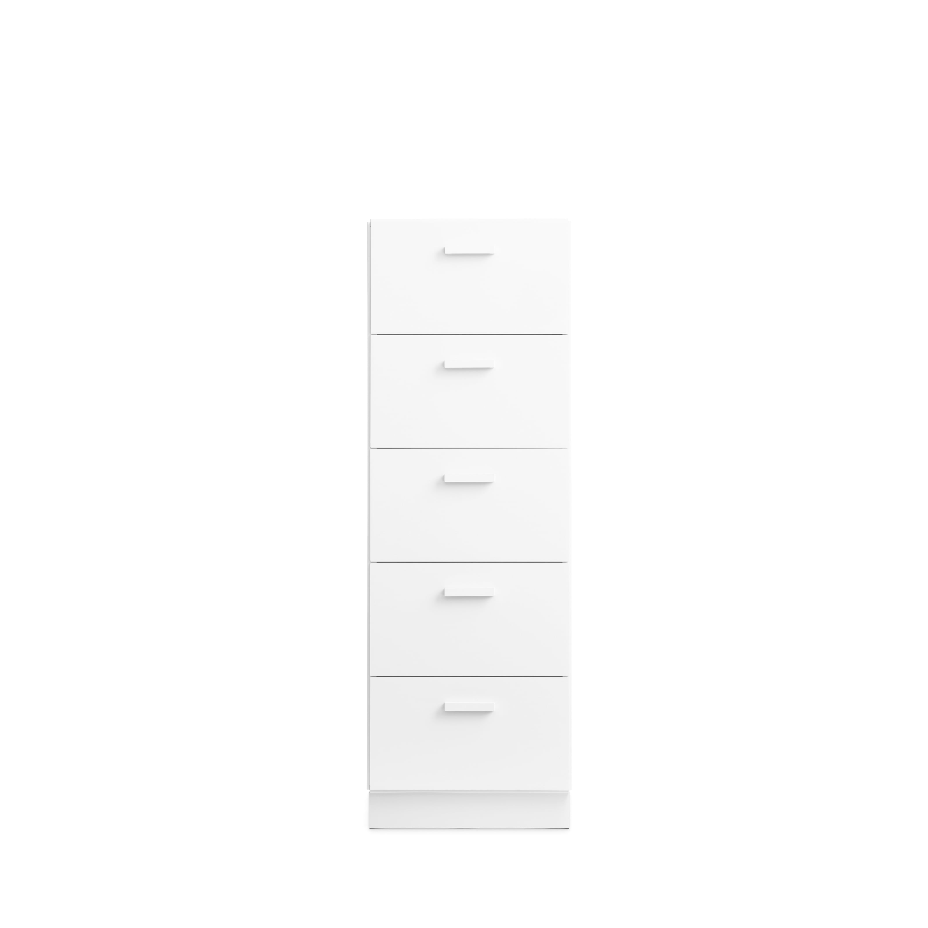 Relief Chest of drawers, tall  White