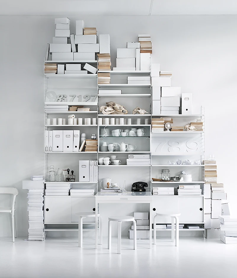 Cabinet with sliding door