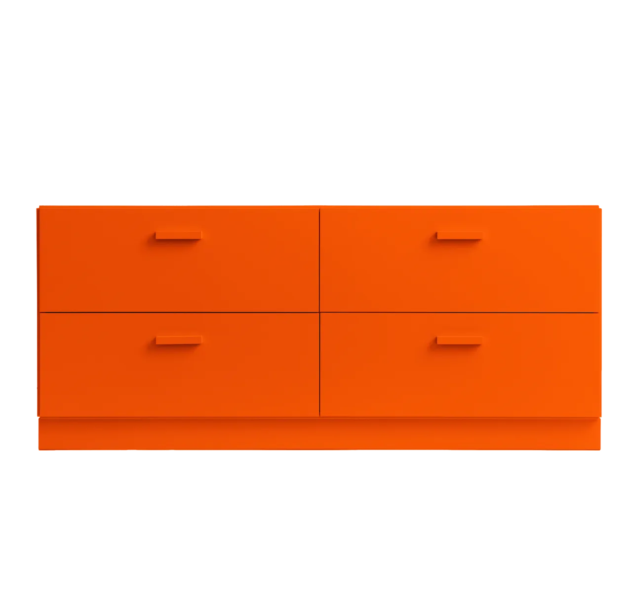 Product Image for String Relief Byrå, låg  Orange