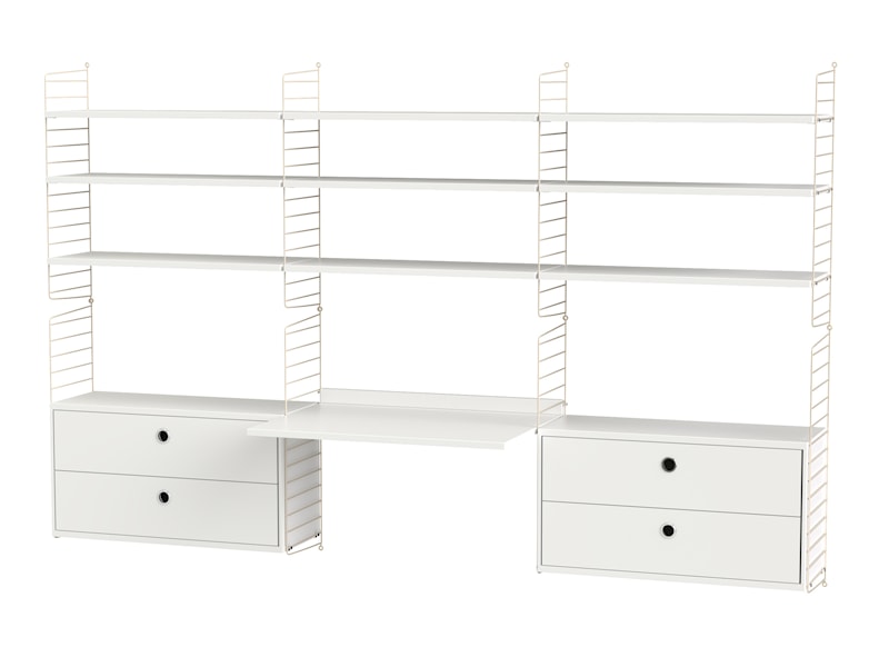 Workspace F Beige/White