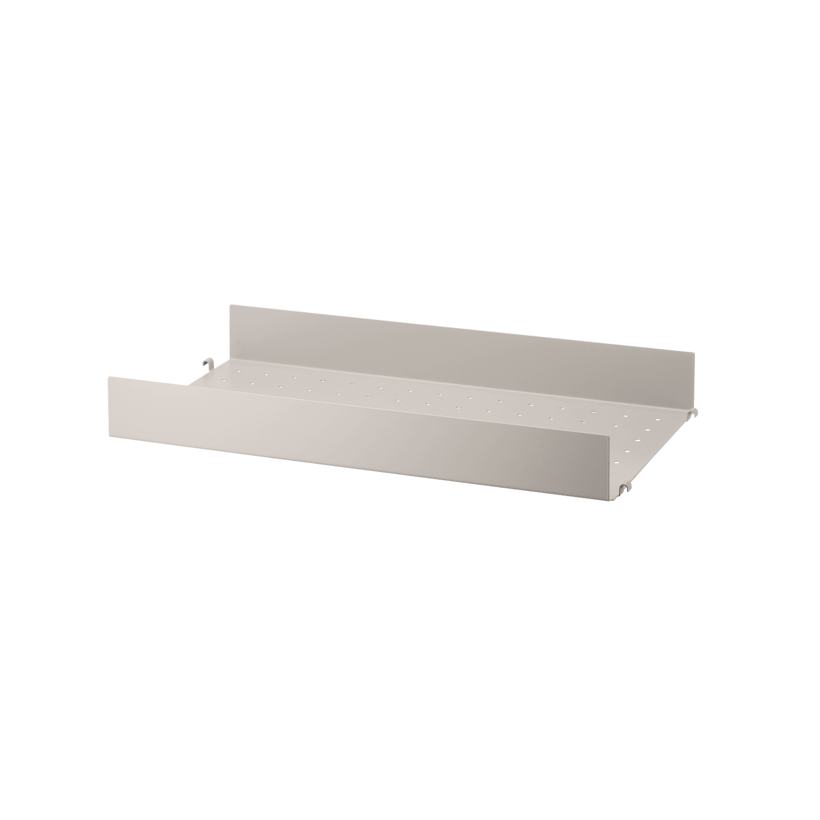 Metal shelves high w58 x d30 x h7 cm Beige