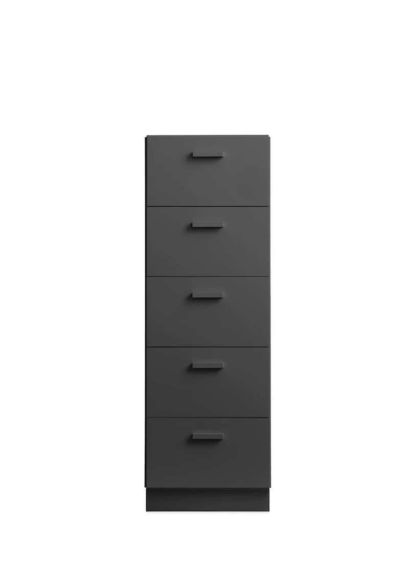 Socle, largeur 82 cm x hauteur 6,8 cm Gris