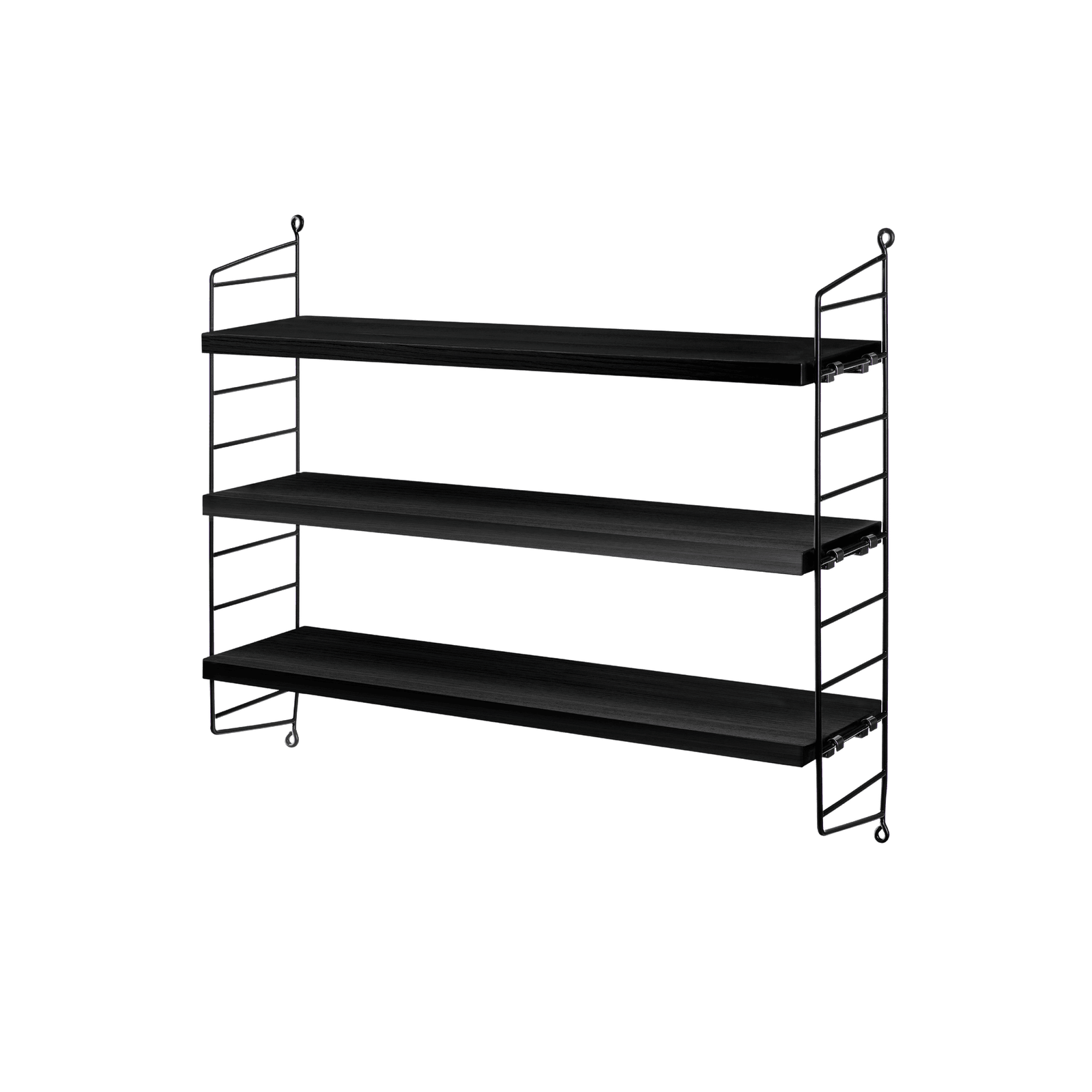 String® pocket w60 x d15 x h50 cm Black stained ash/Black