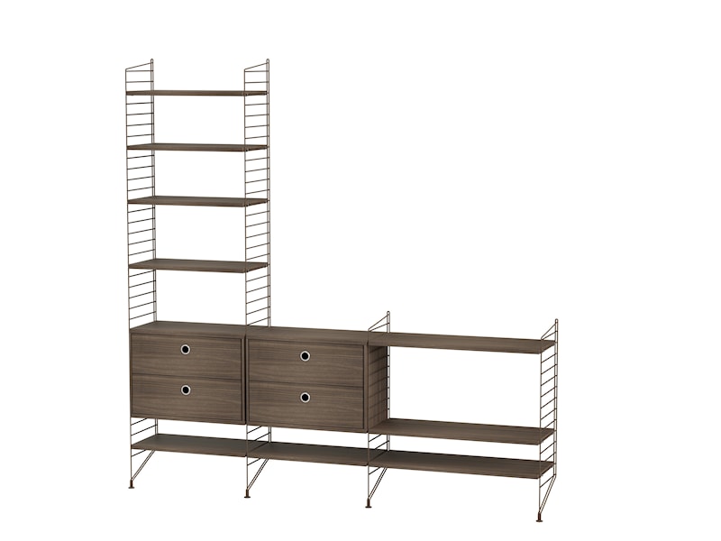 Salon J Marron/Noyer