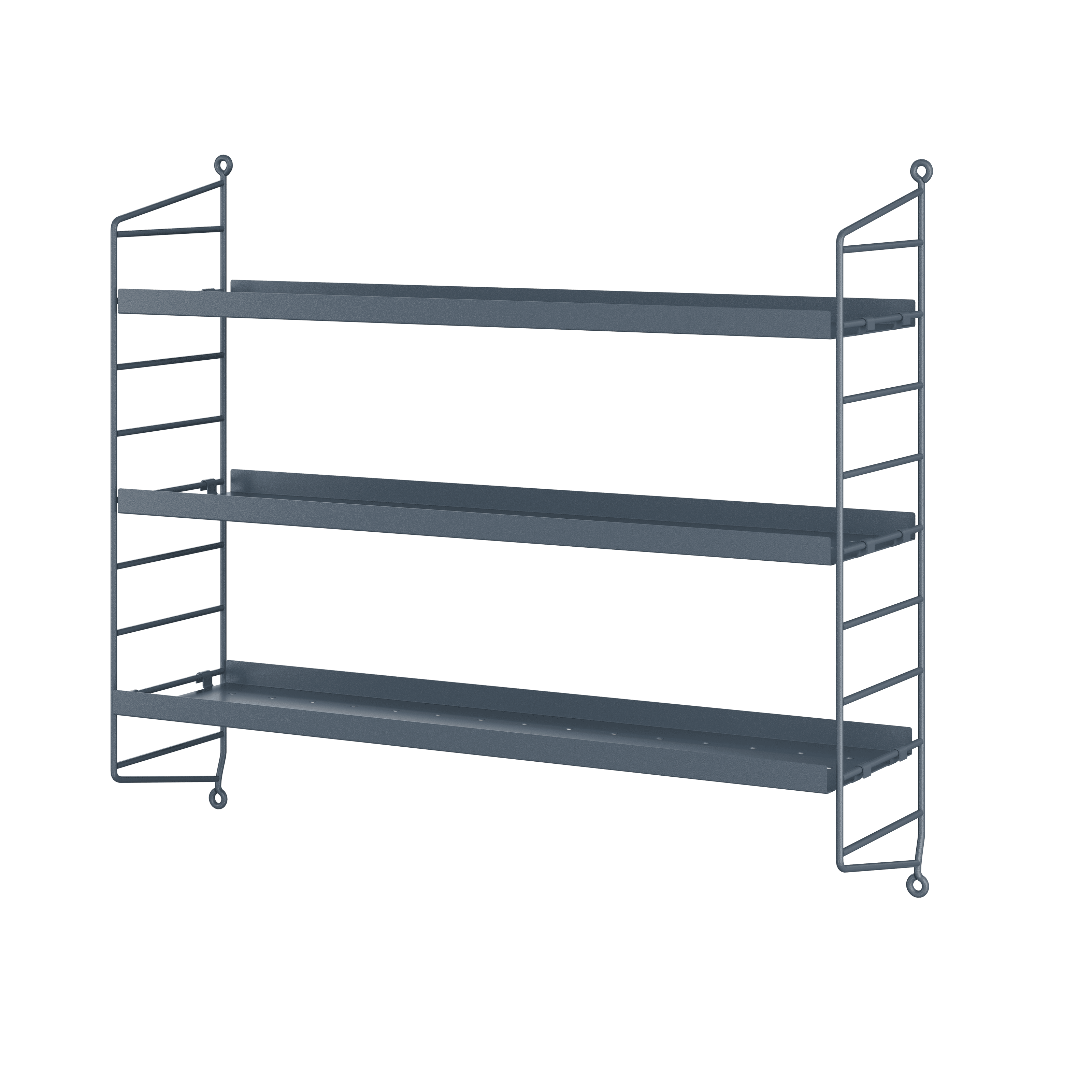 String® Pocket Metal w60 x d15 x h50 cm Sergelgrå/Sergelgrå