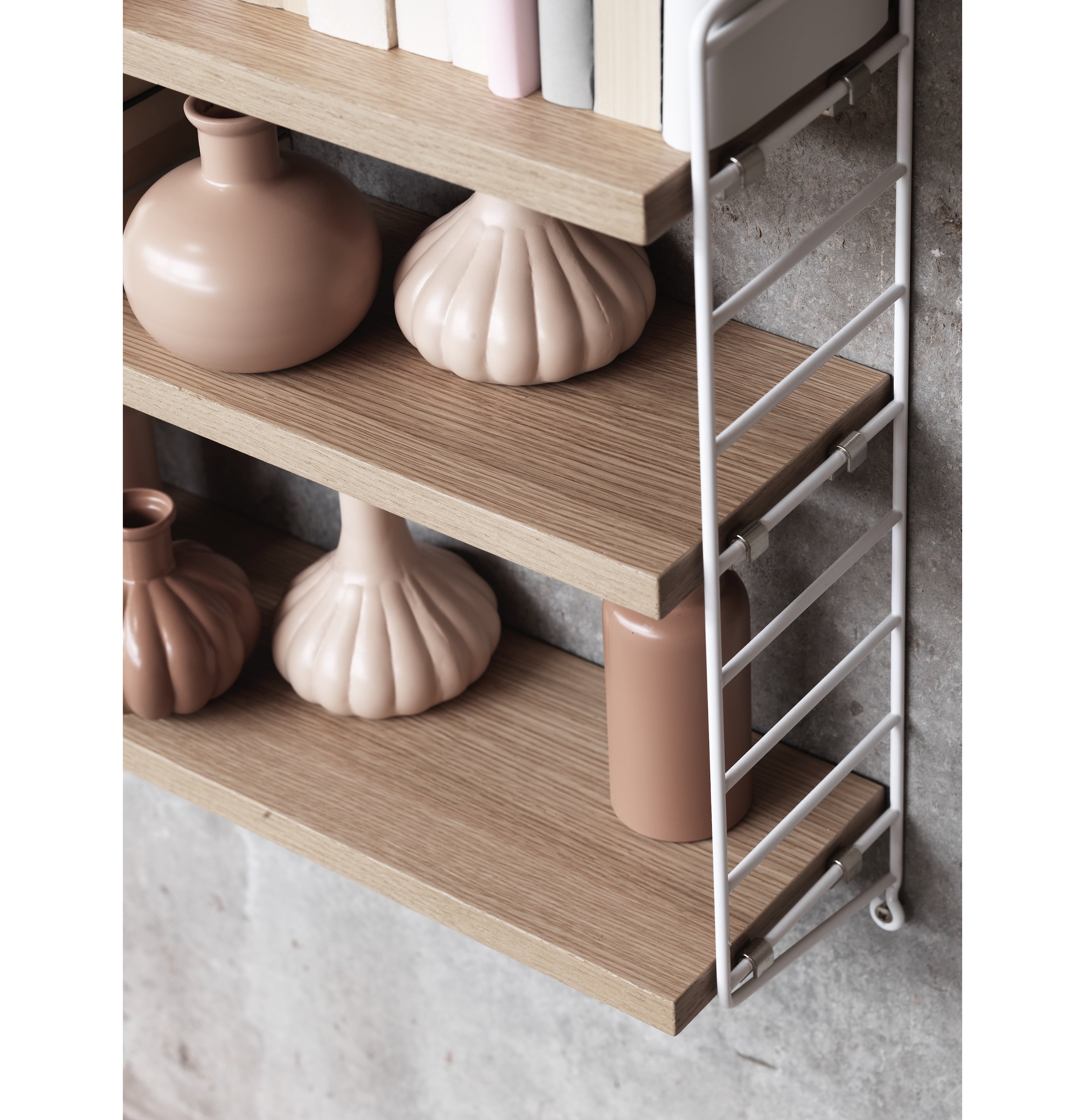 String® pocket w60 x d15 x h50 cm Oak/White