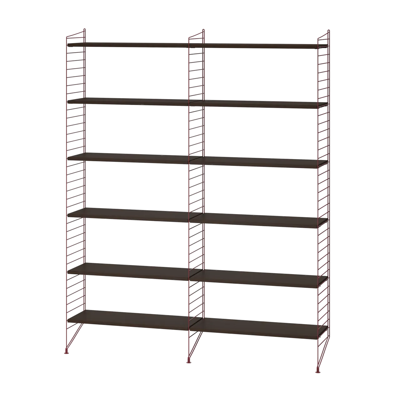 Product Image for String Living room A Dark red/Dark oak