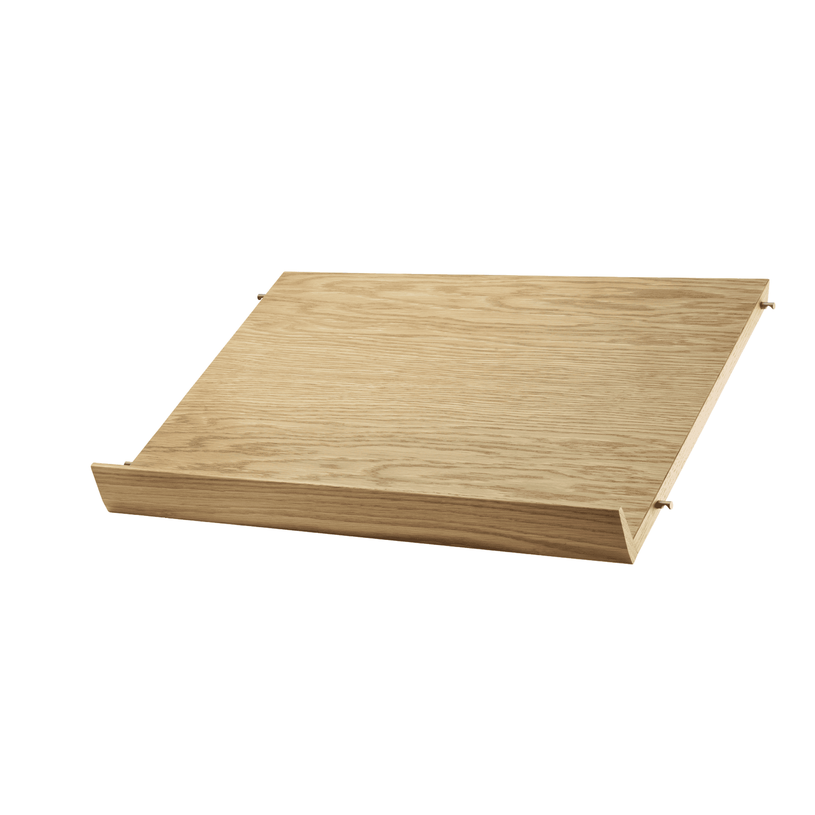Magazine shelves solid w58 x d30 x h15 cm Oak