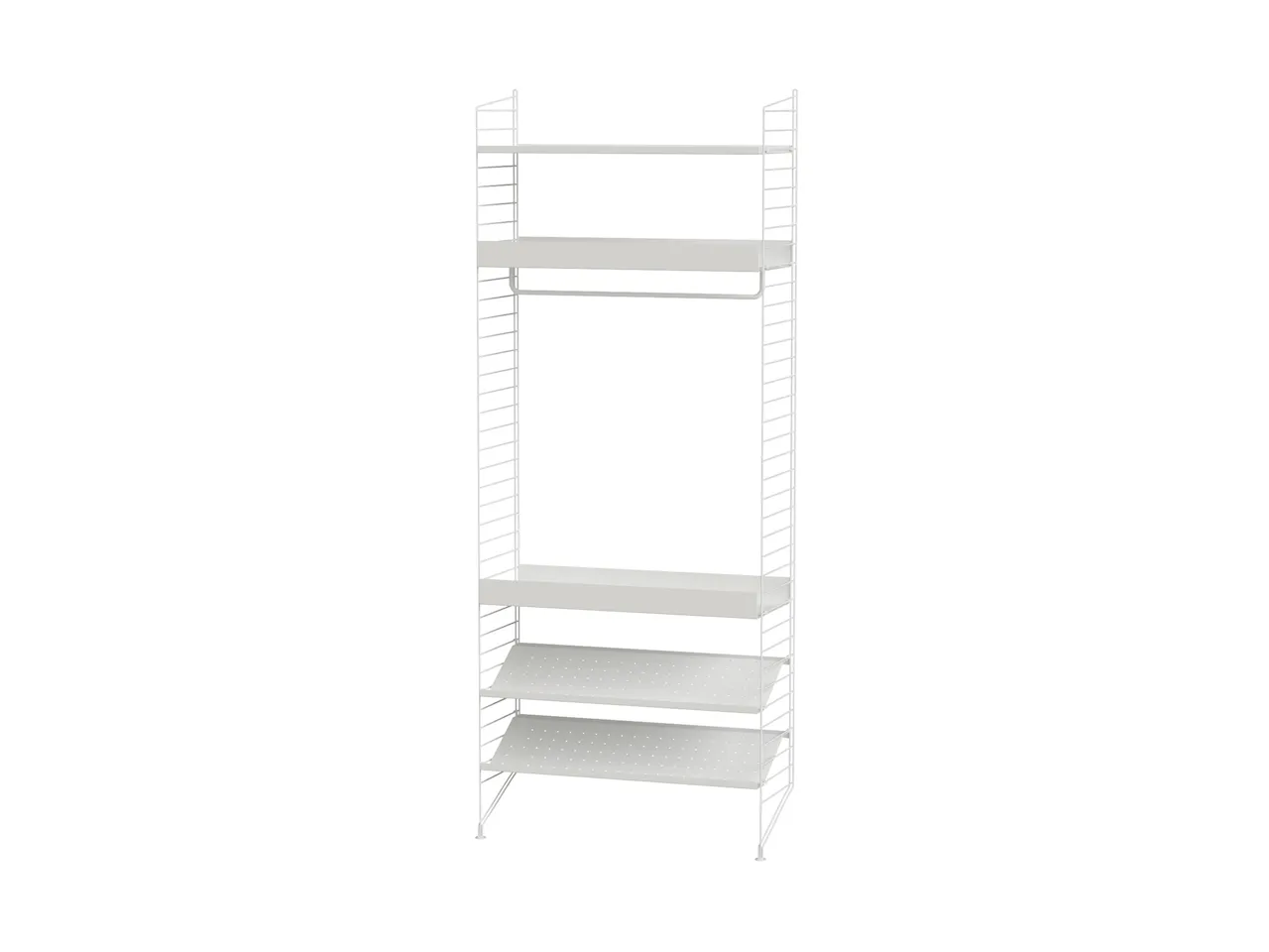 Product Image for String Sovrum D Vit/Vit Klädhängare med skoförvaring