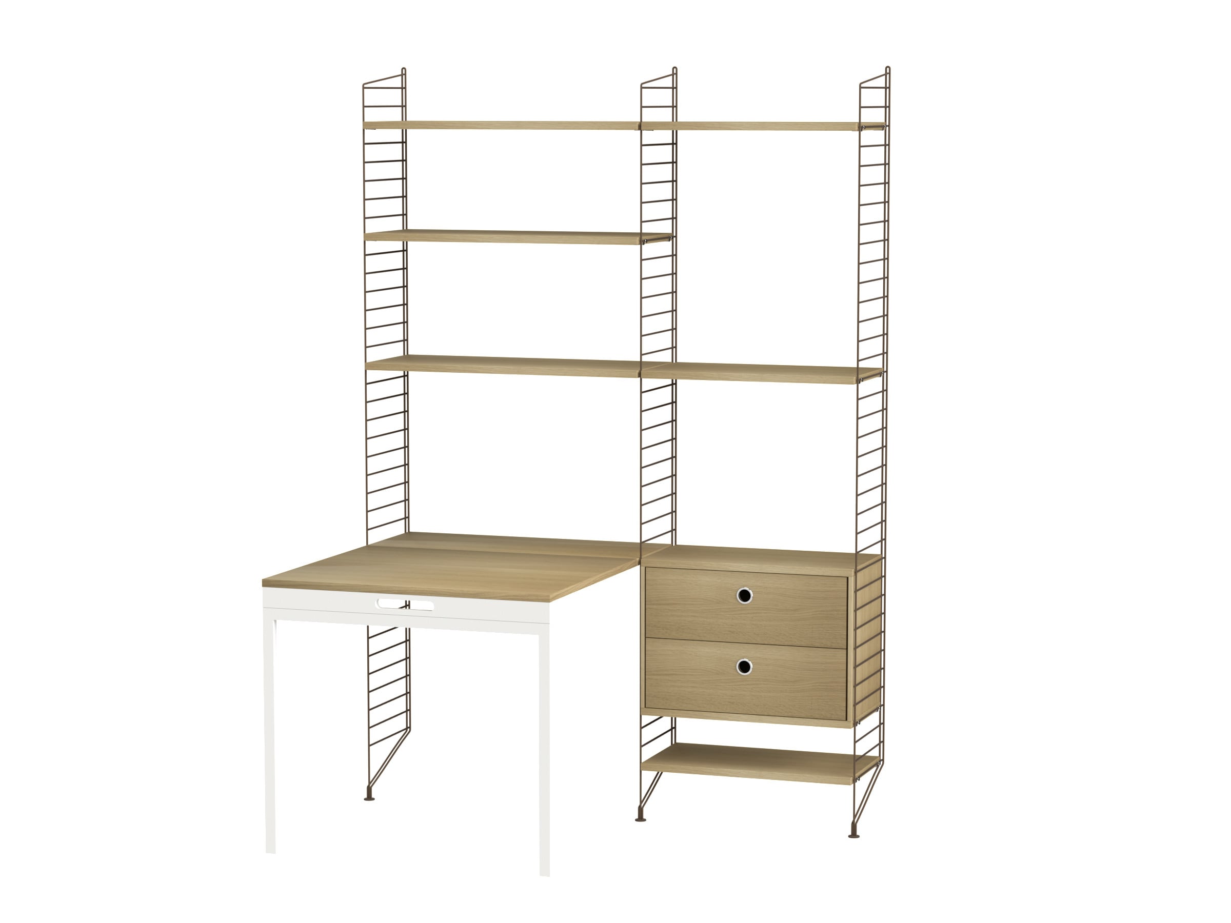 Workspace E Brown/Oak
