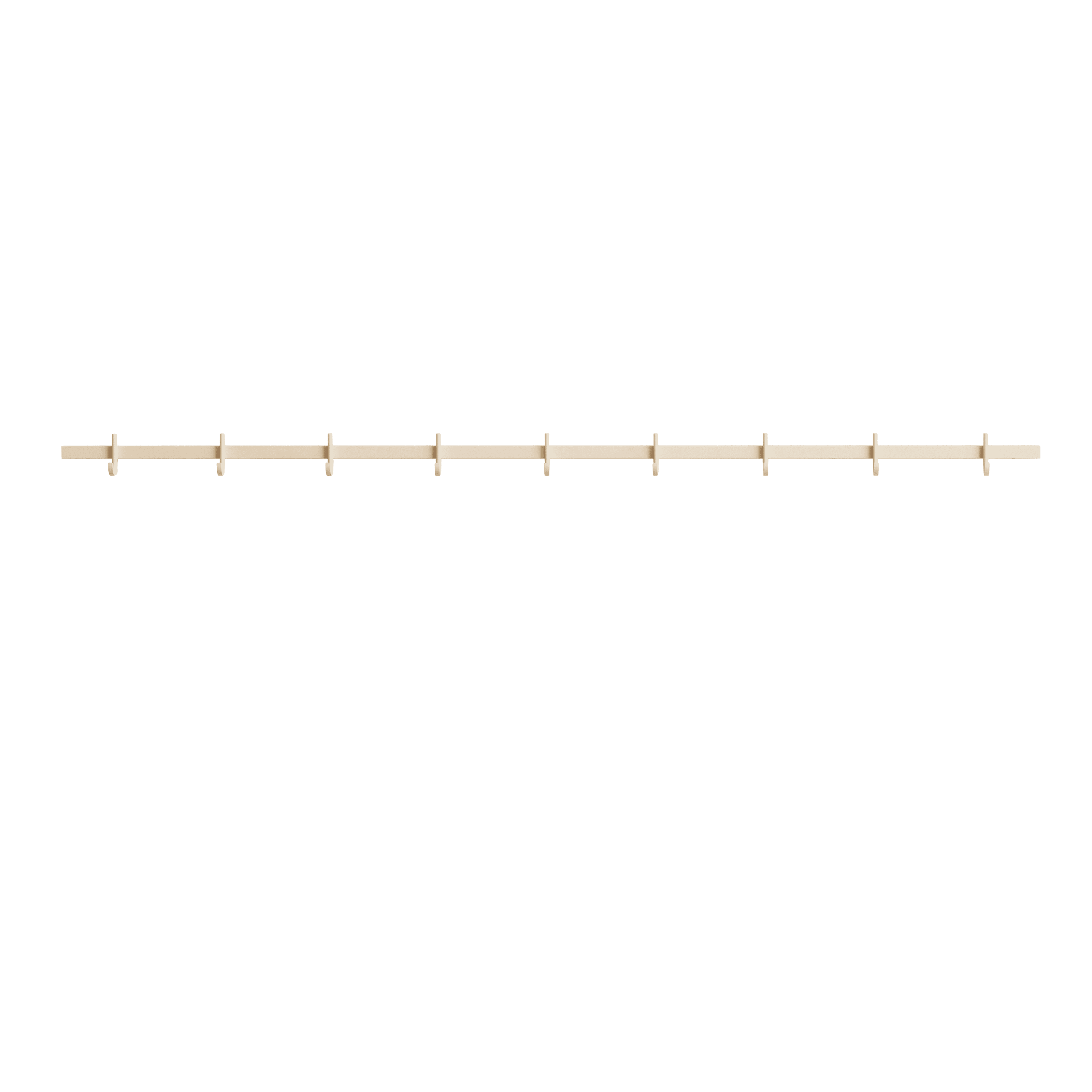 Hook rail, large