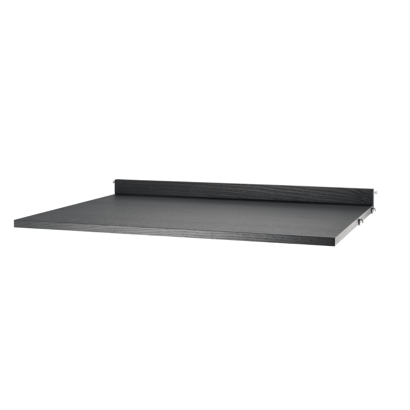 Work desk w78 x d58 cm Black stained ash