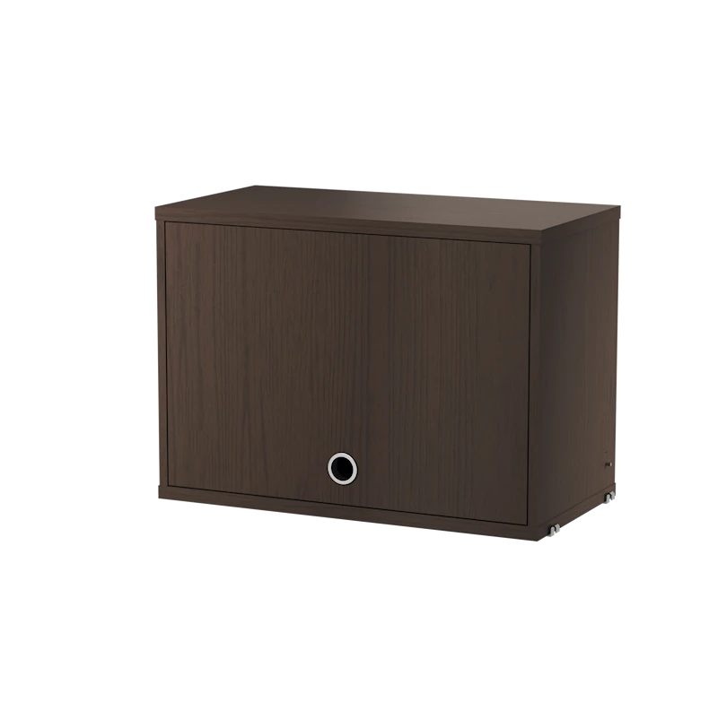 Cabinet with flip door