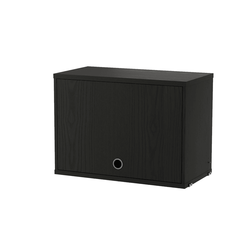 Cabinet with flip door