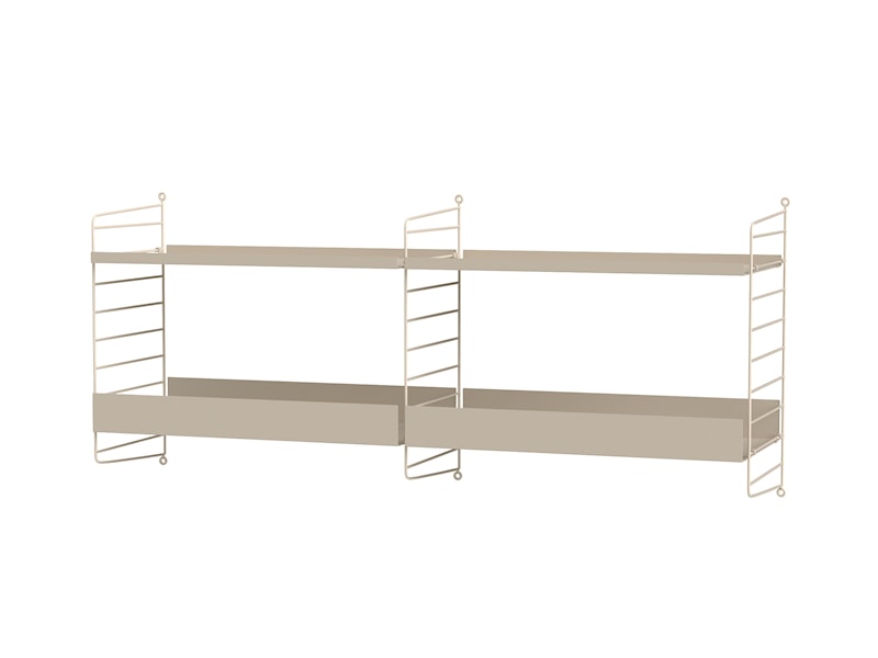 Küche B Beige/Beige