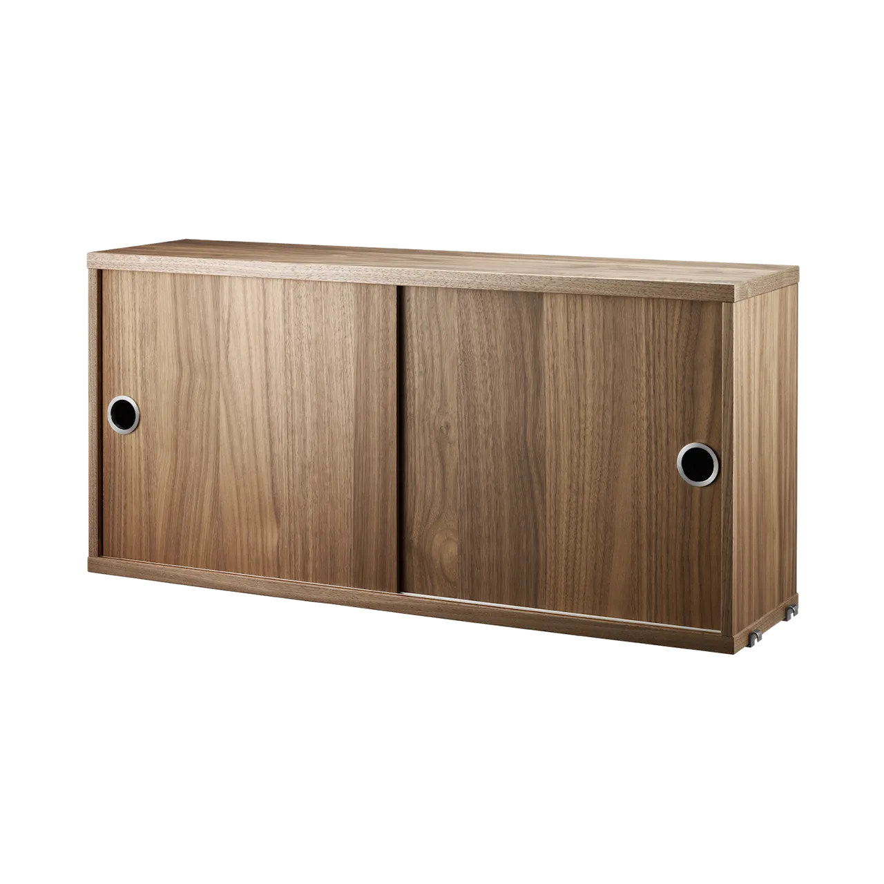 Product Image for String Skåp med skjutdörrar B78 x D20 x H37, Valnöt