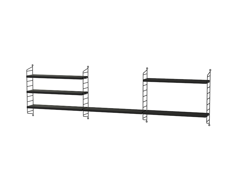 Kids room H Black/Black stained ash