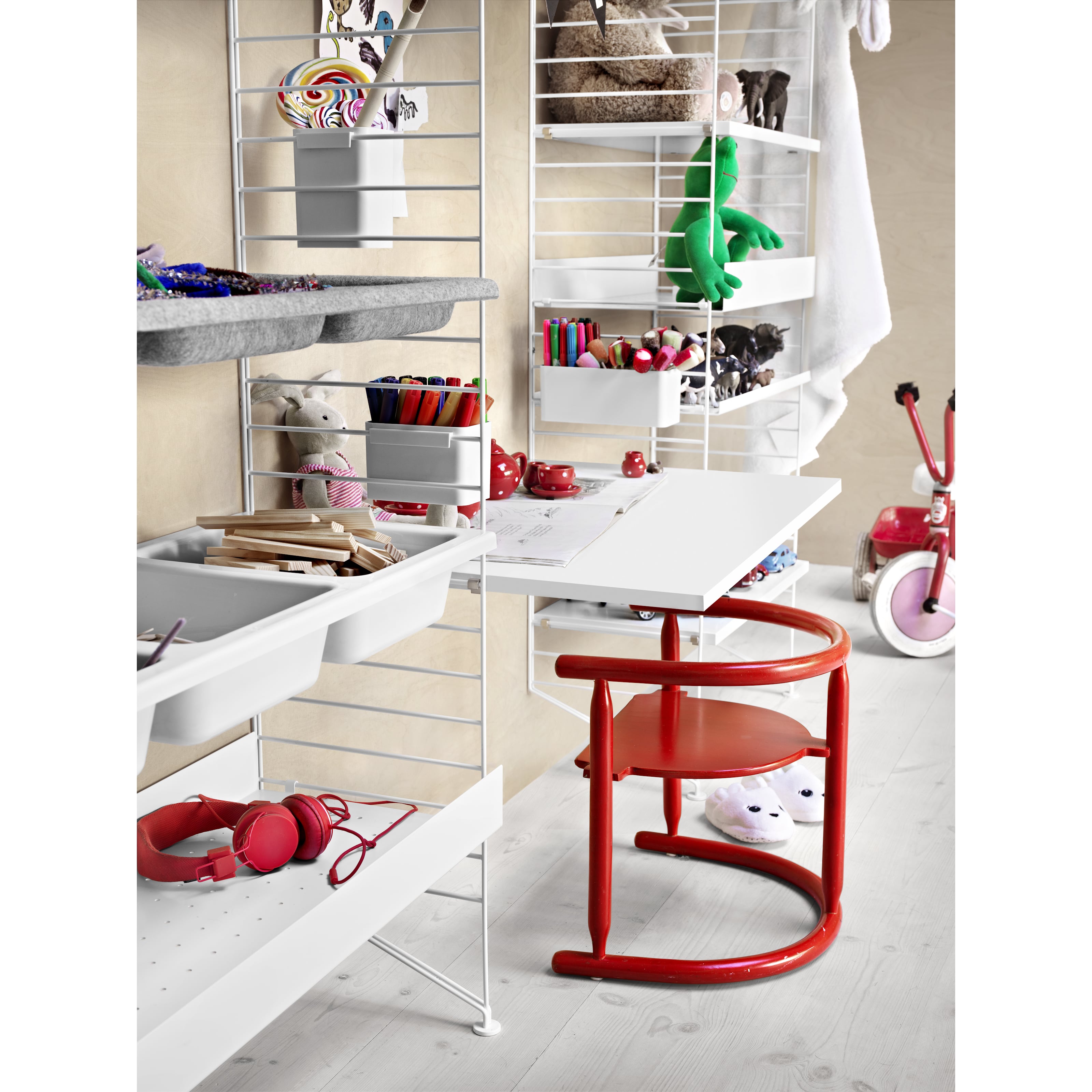 Kids room E Black/Walnut