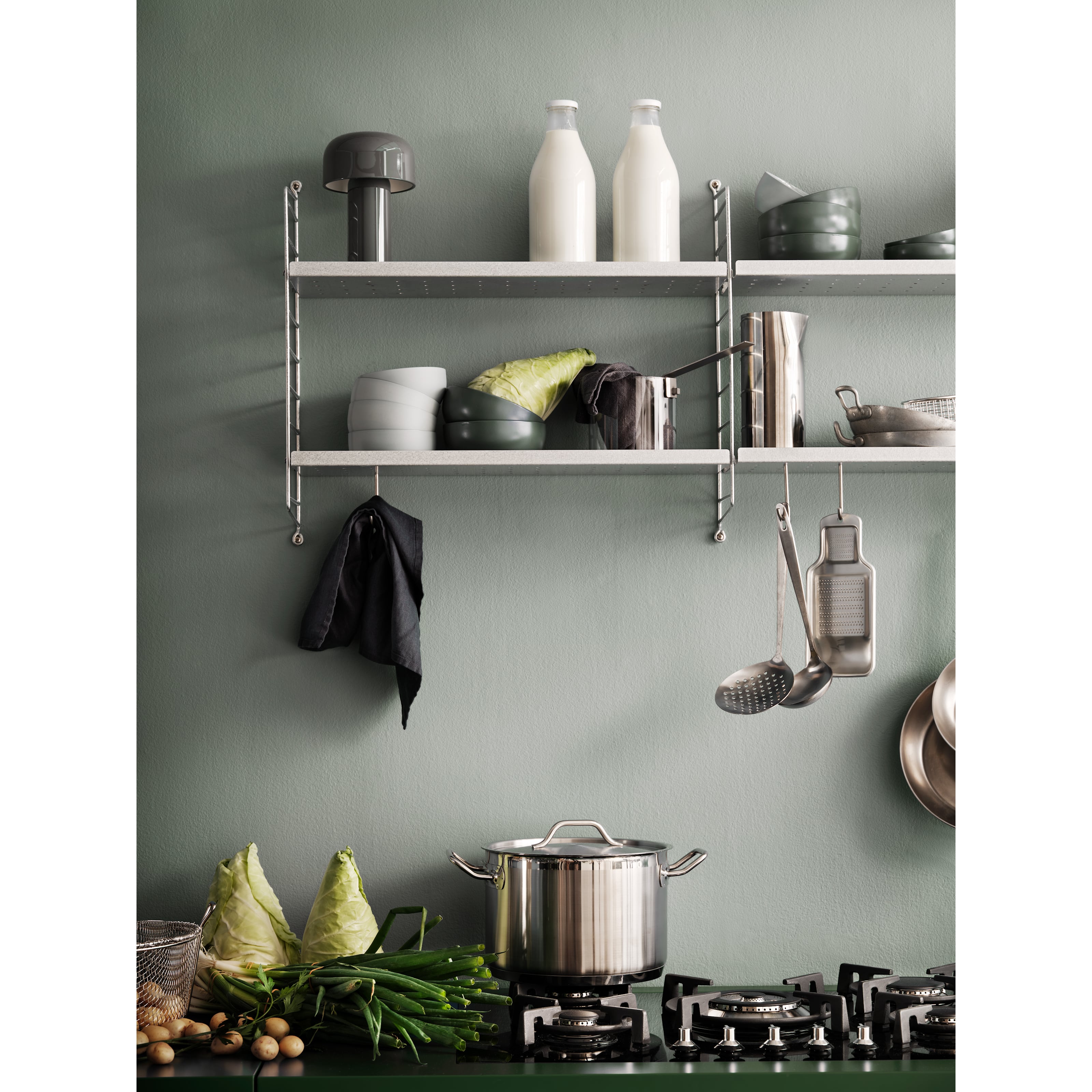 Wall panels galvanized  d30 x h50 cm Galvanized