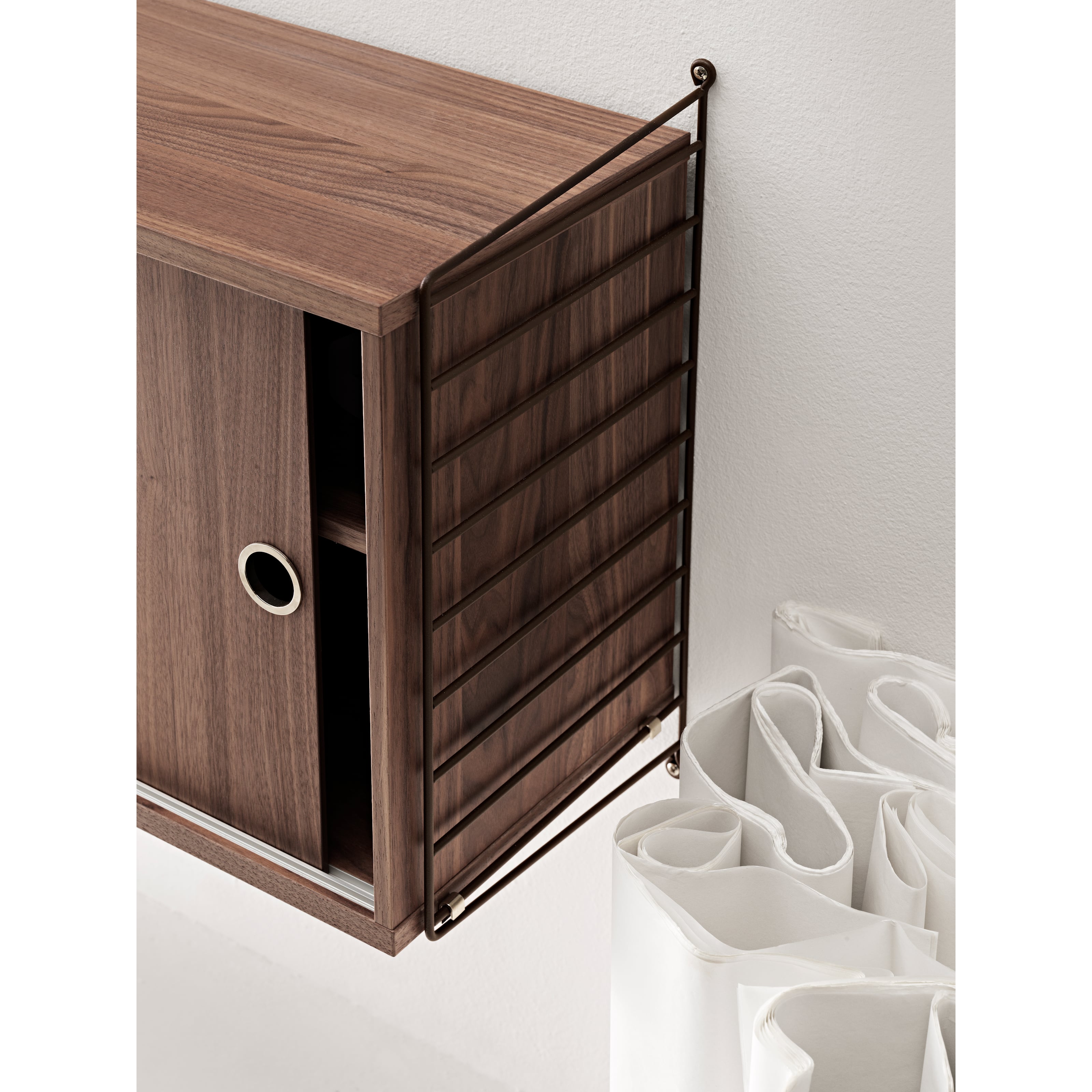 Cabinet with sliding door