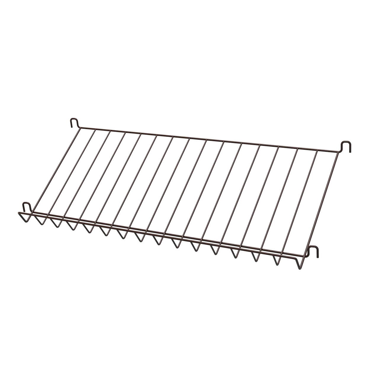 Product Image for String Tidskriftshylla tråd B78 x D30 x H15, Mörkbrun