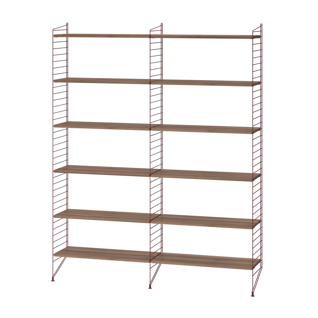 Product Image for String Living room A Dark red/Walnut