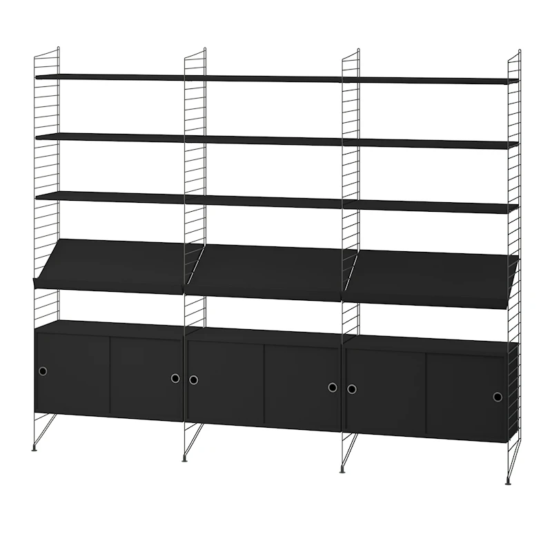 Cabinet with sliding door