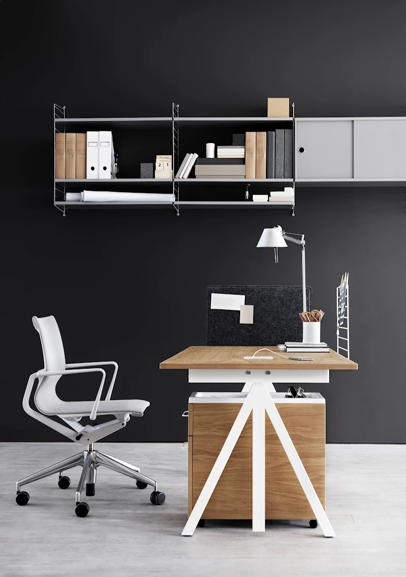 Work desks 140x78 White/Oak