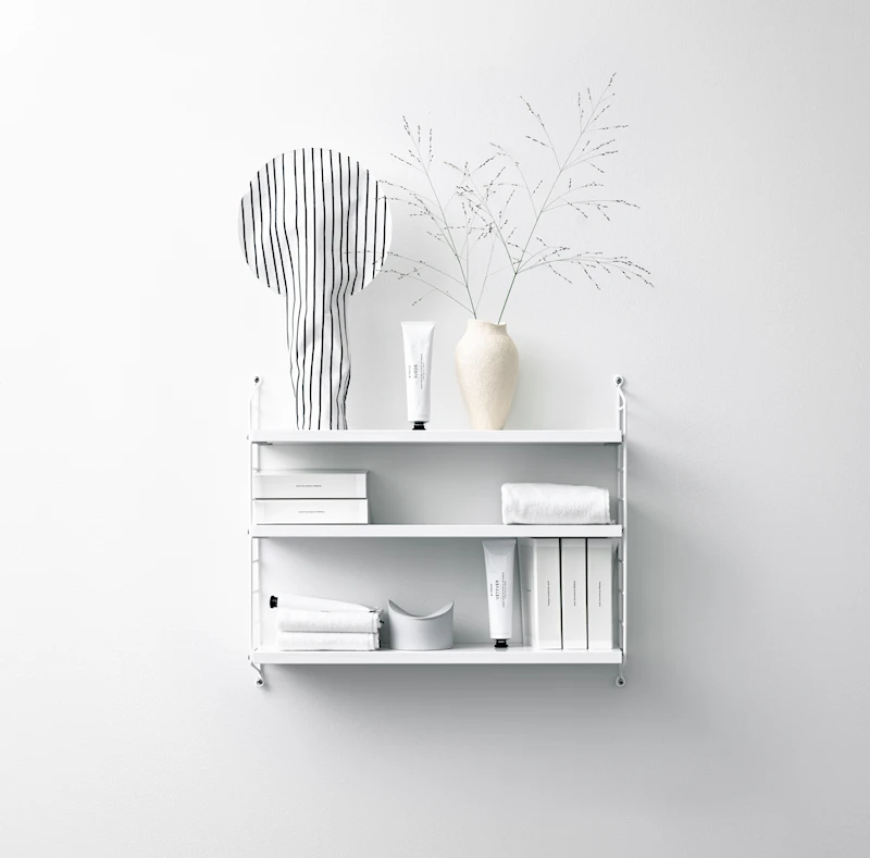 String Pocket シェルフ　アッシュ/ホワイト　新品未使用 String® Pocket | String Furniture