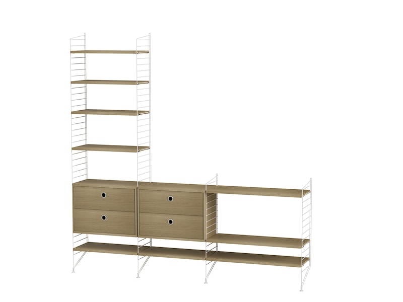 Salon J Blanc/Chêne