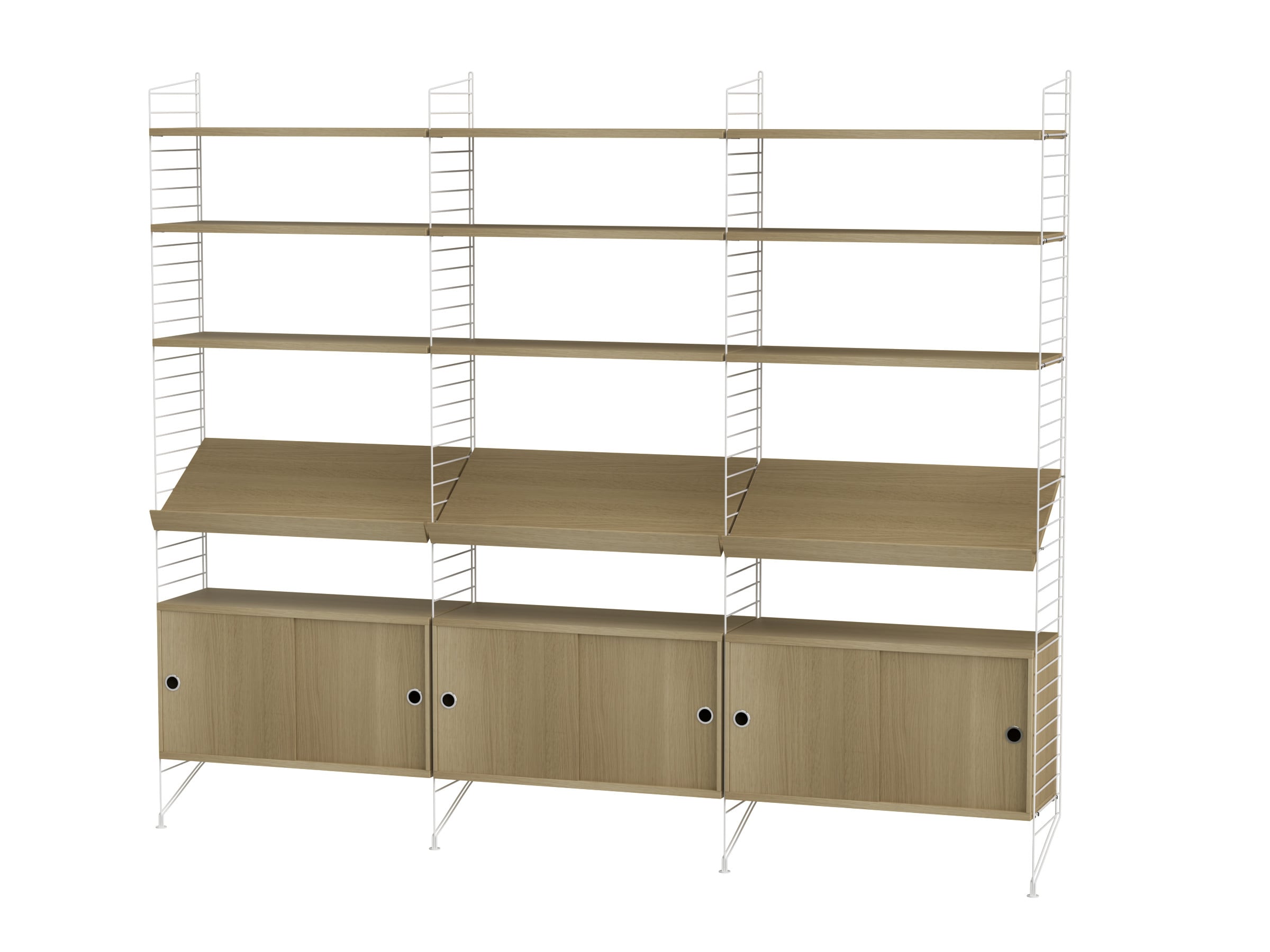 Living room G White/Oak