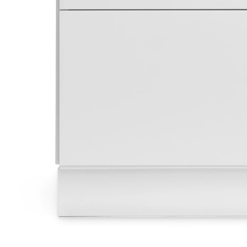 Relief Byrå, låg  Vit