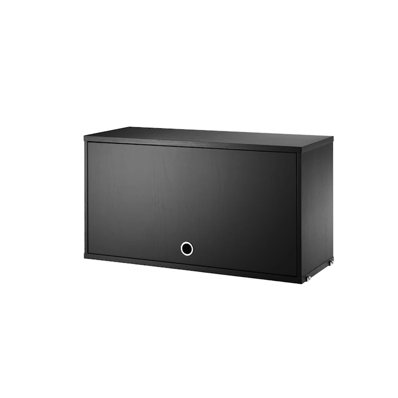 Cabinet with flip door