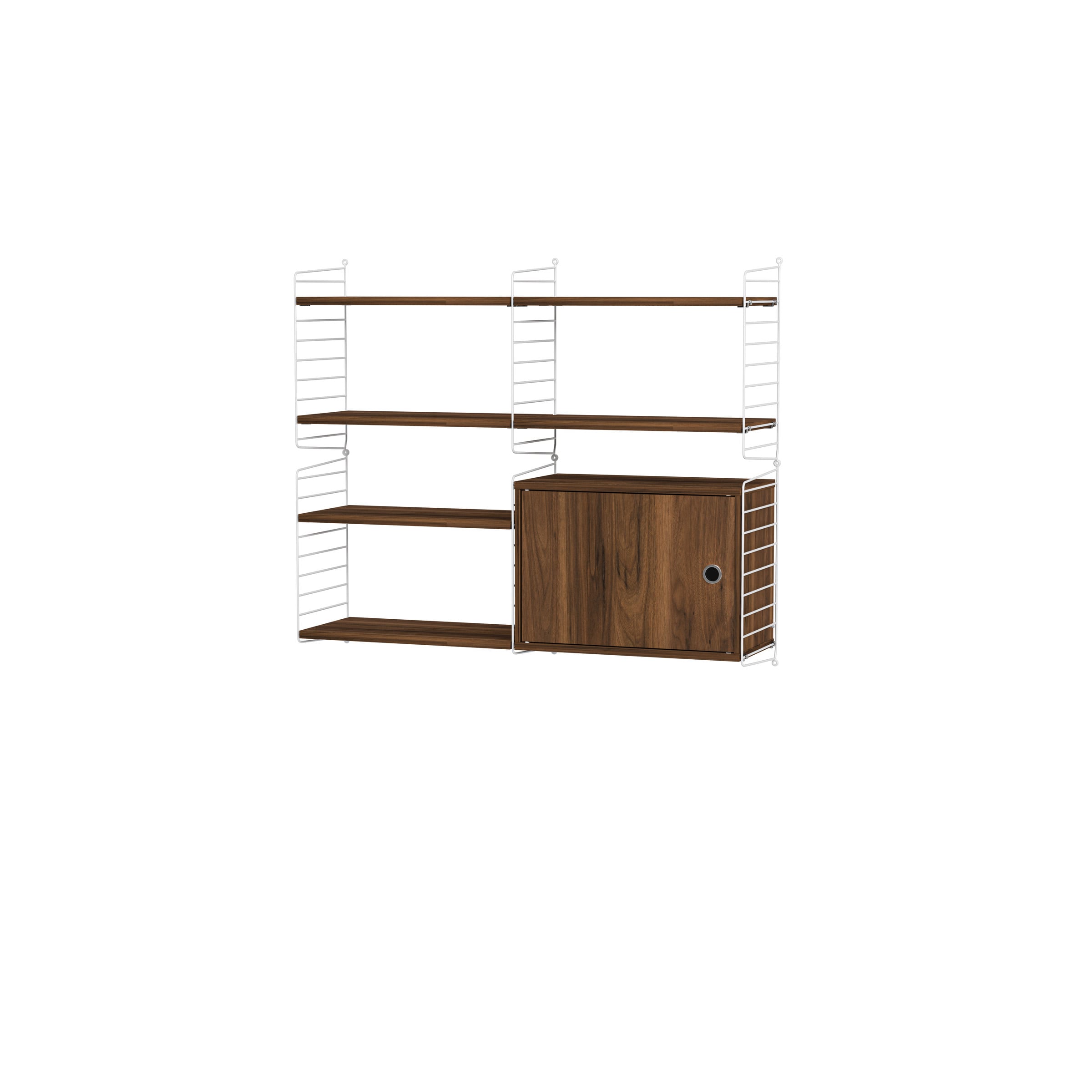 Living room R White/Walnut