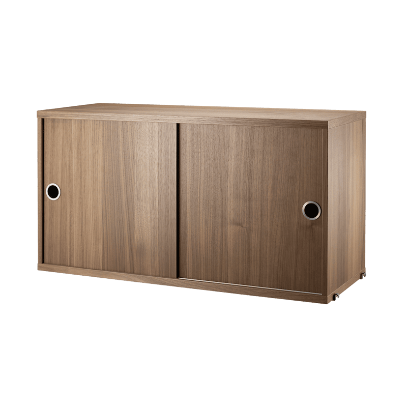 Cabinet with sliding door