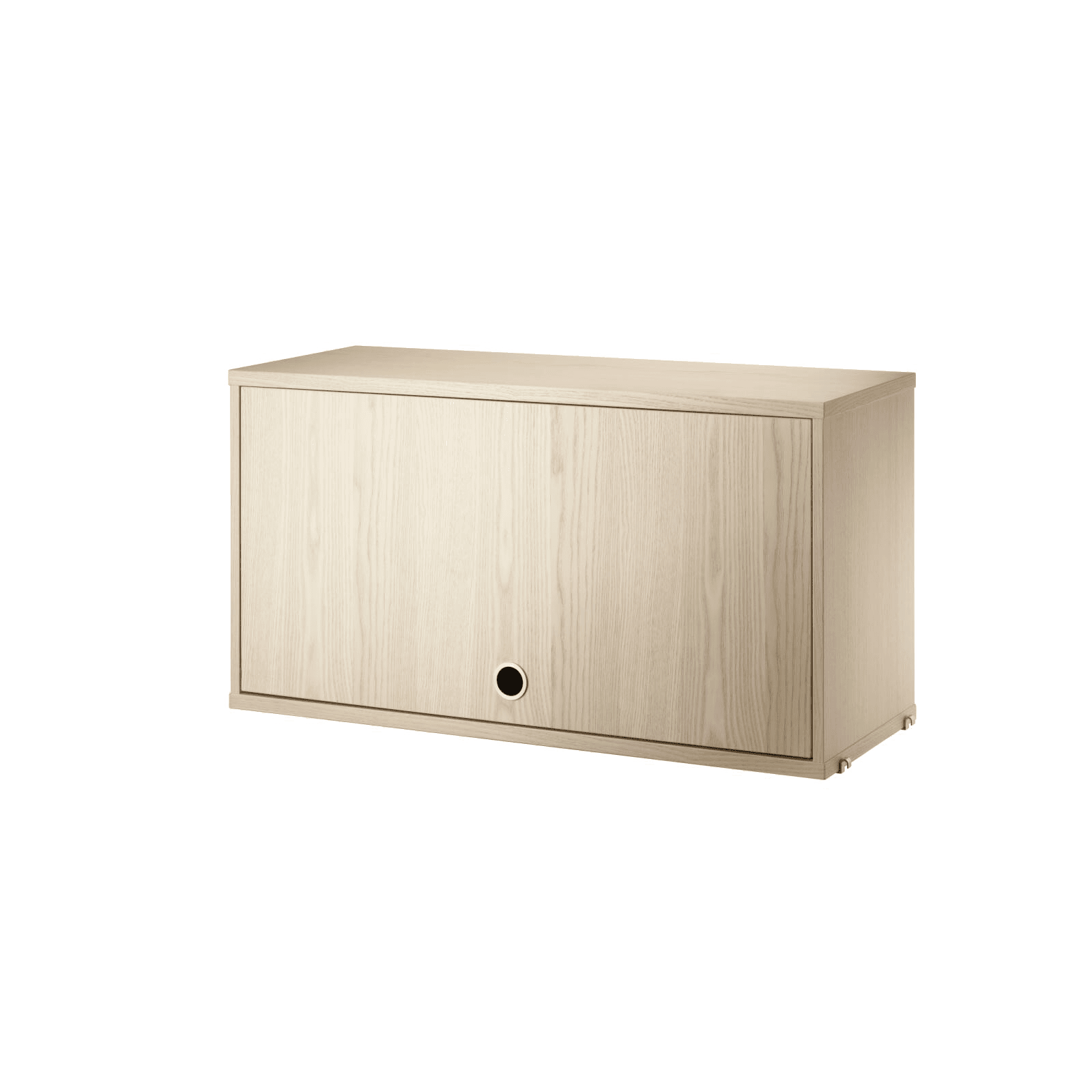 Cabinet with flip door w78 x d30 x h42 cm Ash