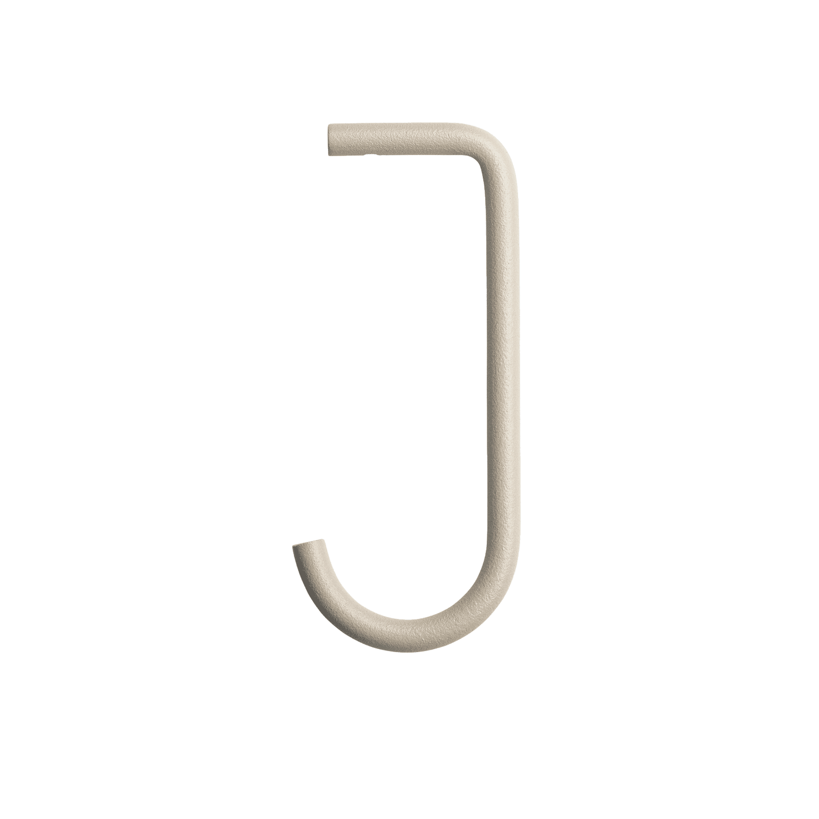 The J hooks are created to optimize a shelving combination and fit together with the metal and galvanized shelves. The J-hooks help you to keep your outerwear and backpack in order, or why not use them to display something more decorative like a hanging pot. Each packaging contains 5 J-hooks.