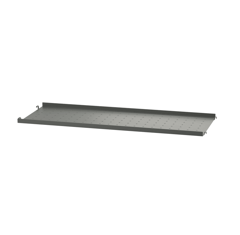 Metal shelf low