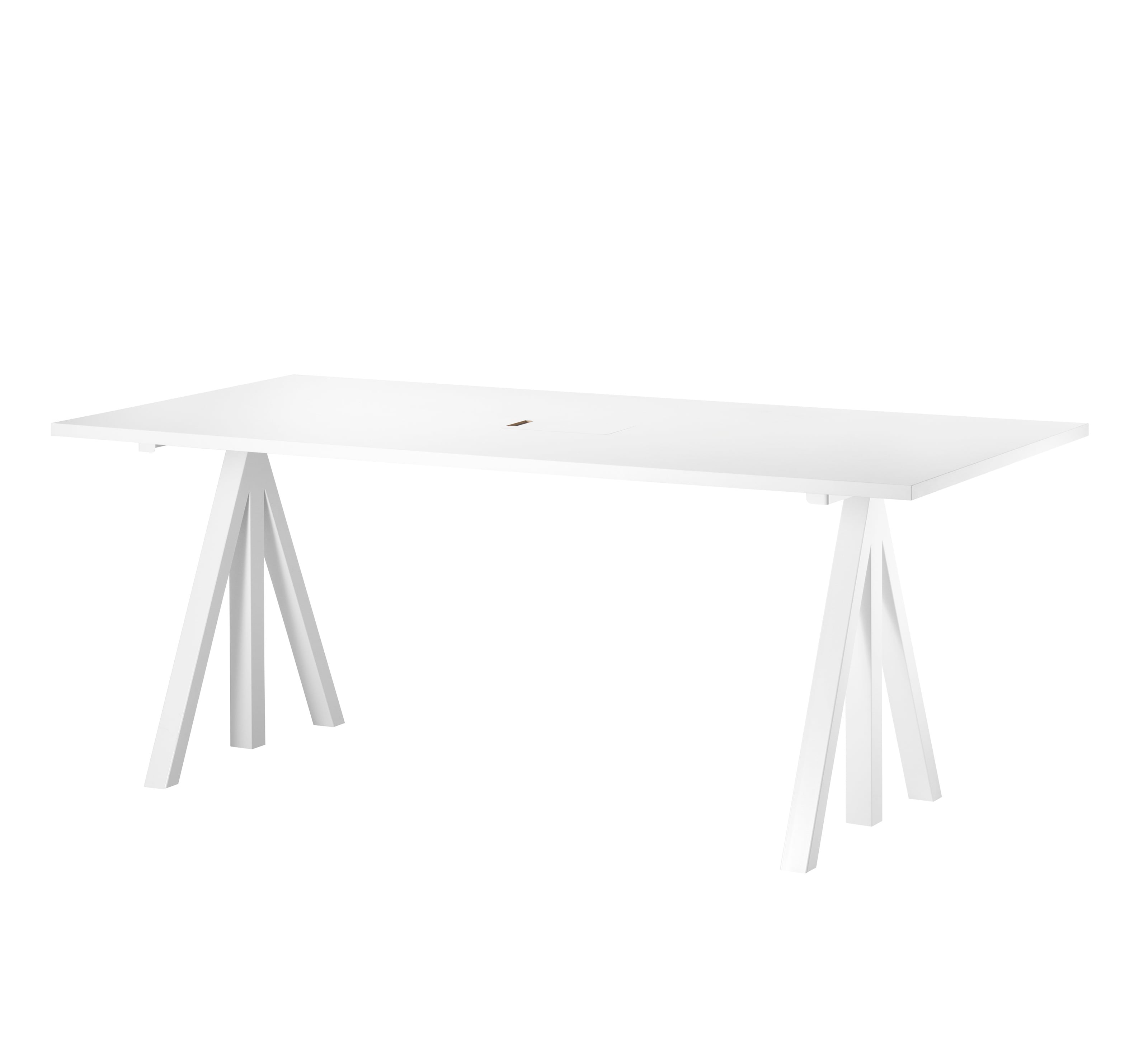 Work desks 180x90 White/White laminate