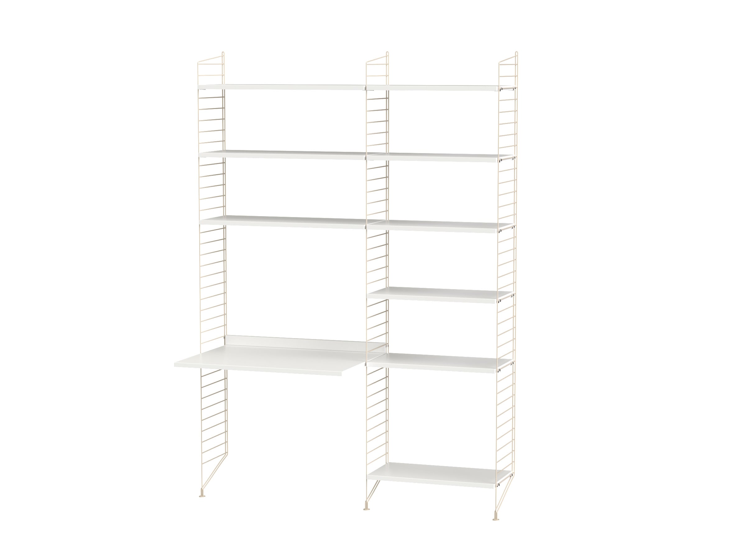 Workspace B Beige/White