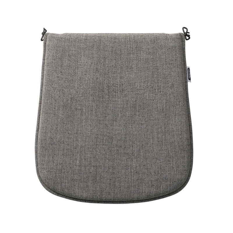 Seat Cushion for Chair Libelle Black melange, 100% Recycled Olefin