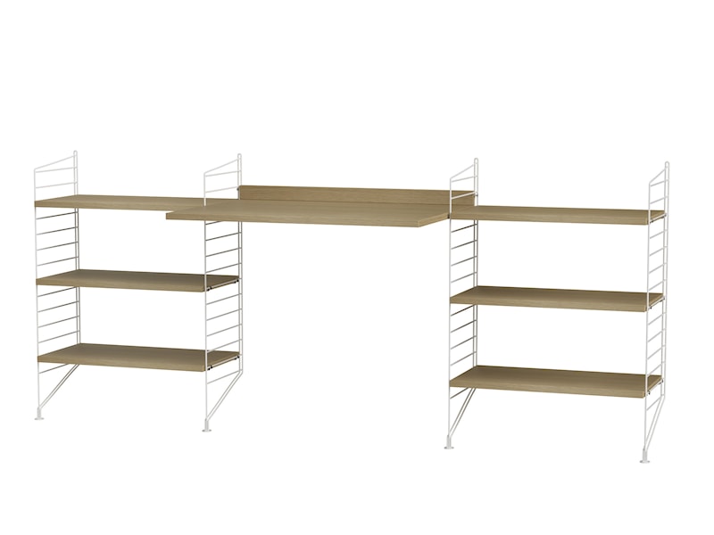 Workspace D White/Oak