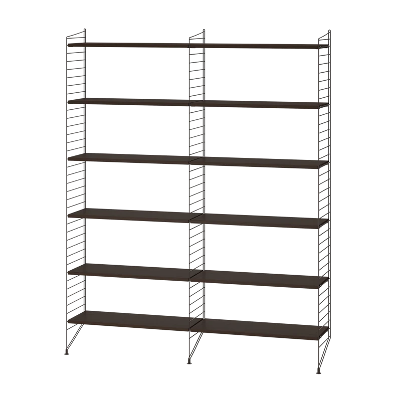string シェルフ テレビボード　オーク ブラック String Furniture