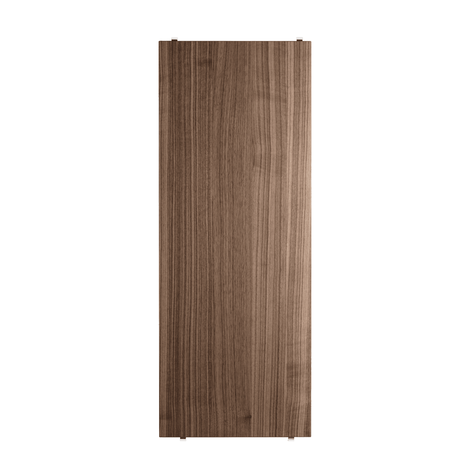 The wooden shelves are available in two widths, 58 and 78 cm, along with two depths, 20 and 30 cm. The shelves fit into wire and plex panels from String® System if the shelves and panels have the same depth. The shelves are flexible and easy to move around to meet your preferences. Create a monochrome shelf or mix shelves in different colours and types of wood. Each packaging contains three shelves and brackets.