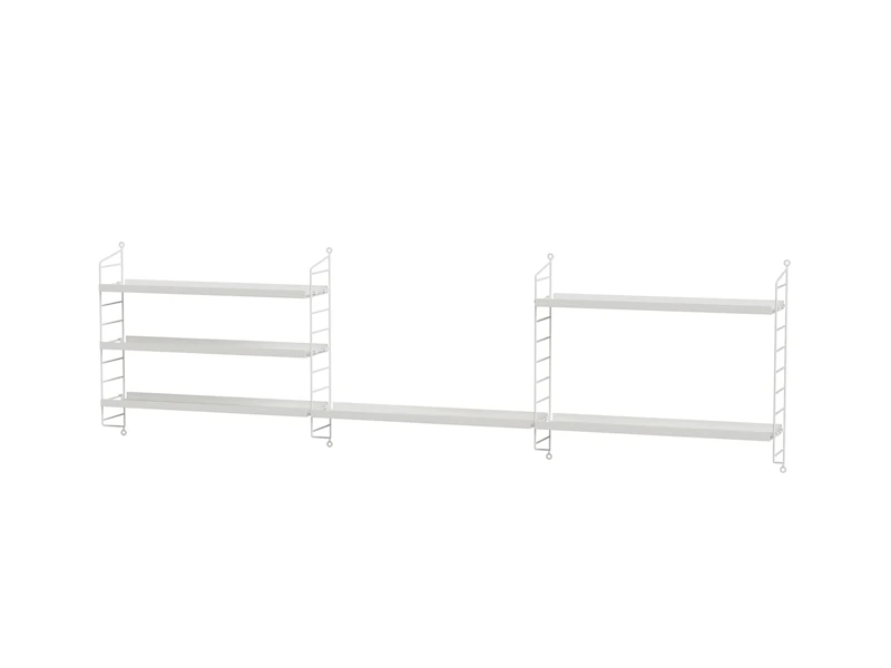 String® Pocket Metal w60 x d15 x h50 cm Oxtorgsröd/Oxtorgsröd