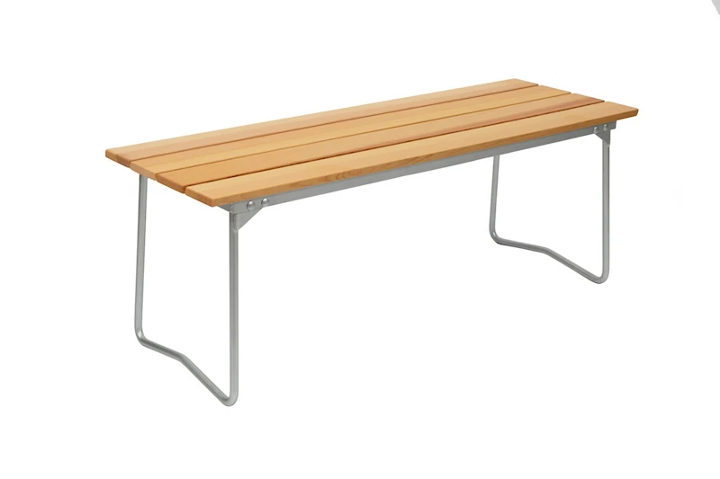 Bank 8 - Geölte Kiefer mit feuerverzinktem Gestell