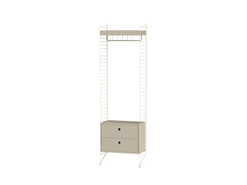 Flur M Beige/Beige
