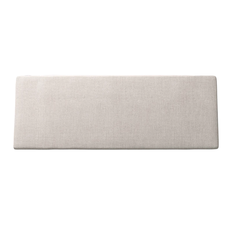 Seat Cushion for Bench 8 Sand, 100% Recycled Olefin