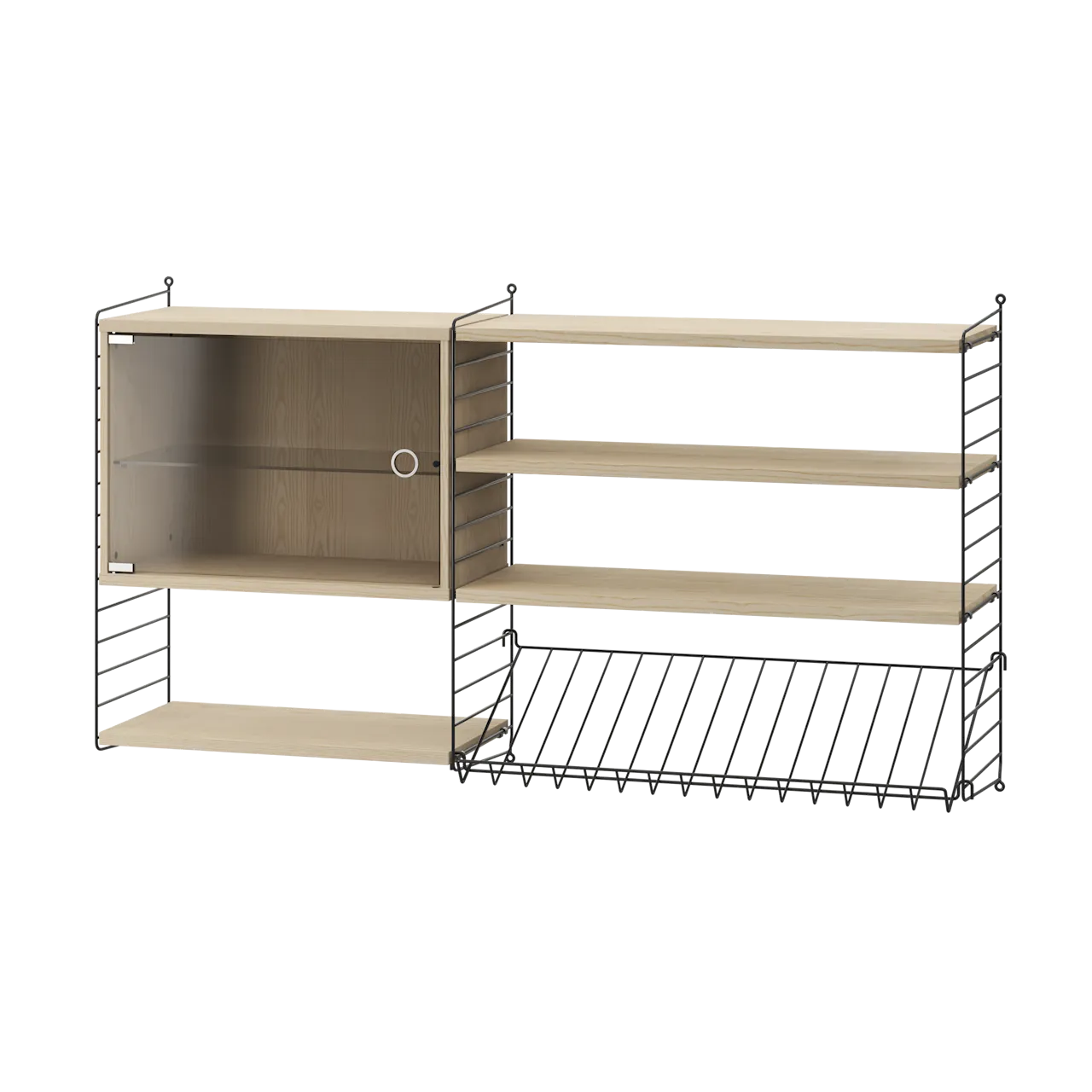 Product Image for String Vardagsrum S Svart/Ask