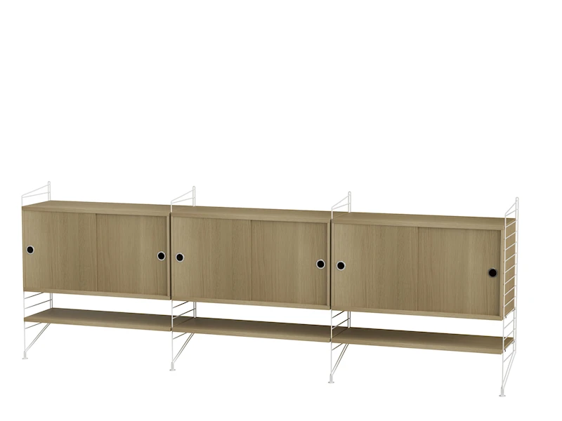 Living room F White/Oak